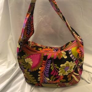 KATE SPADE ♠️ Mod Orange Paisley Floral Handbag